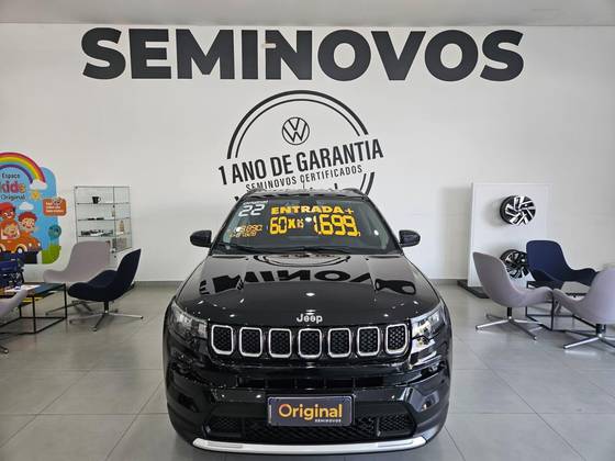 JEEP COMPASS 1.3 T270 TURBO FLEX LONGITUDE AT6 JEEP COMPASS 1.3 T270 TURBO FLEX LONGITUDE AT6